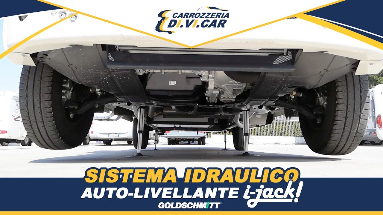 Accessori Camper: Sistema Idraulico Auto-Livellante Goldschmitt i-Jack
