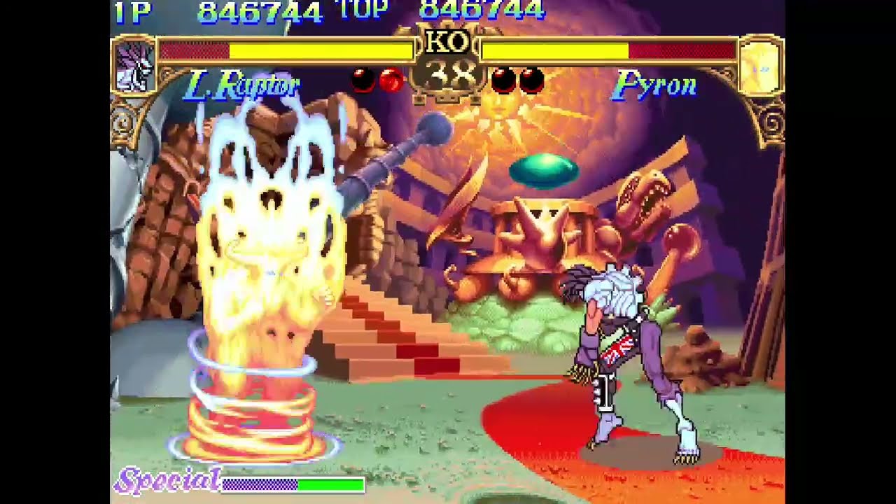 DARKSTALKERS:    LORD RAPTOR FINAL!