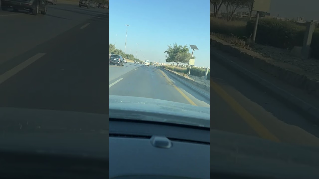 رحلة في الدائري الغربي الرياض من الغرب للشمال حي العارض
