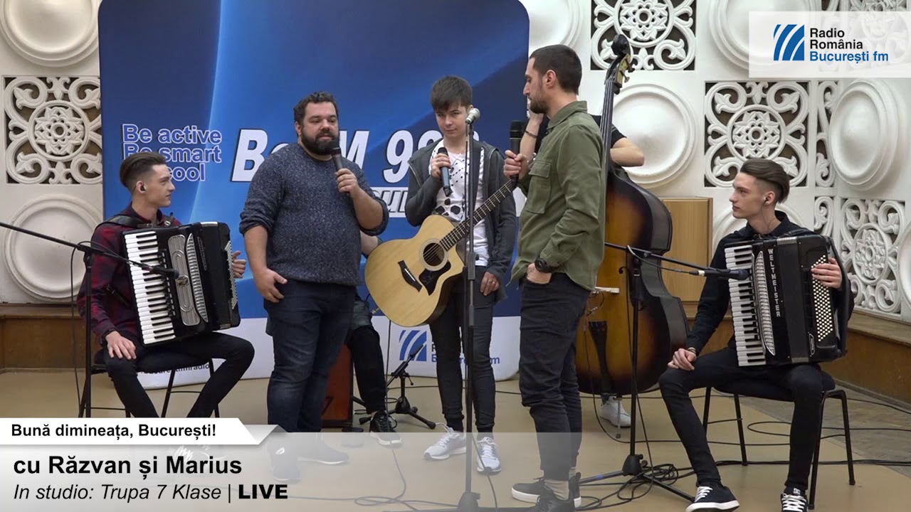 Trupa 7 Klase LIVE la BucurestiFM