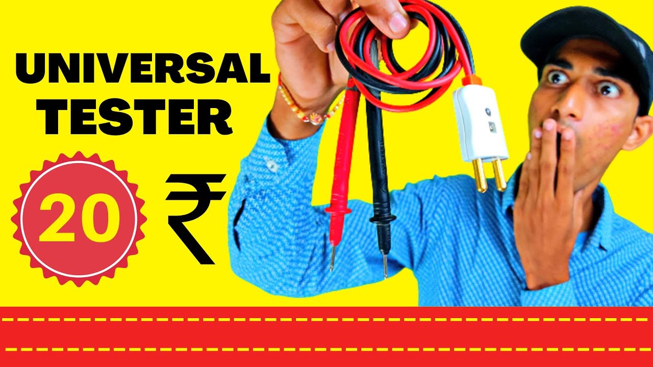 How to make a universal tester || Cable Tester || SS A TO Z Experiments