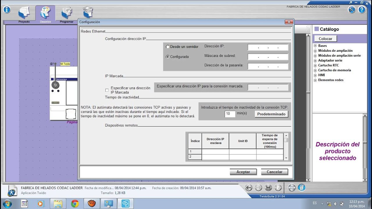 conexion plc TWIDO TWDLCAE40DRF