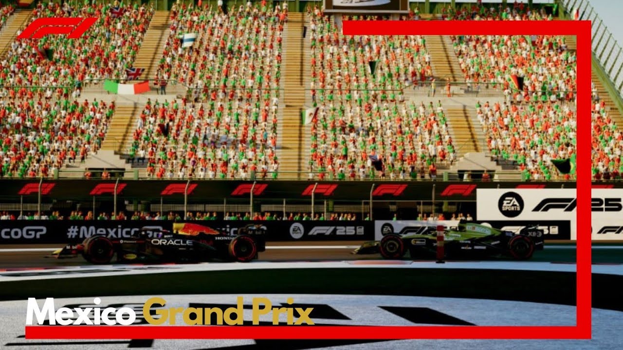 We racen tegen Verstappen en Hamilton in Mexico! | F1 Race #34 |