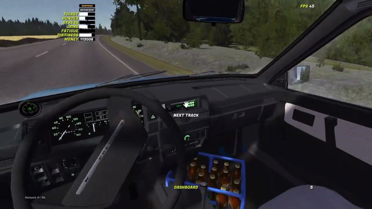 ваз 21099 в My Summer Car на что способна 99 в май саммер кар с gt карбюратором и гоночным выхлопом