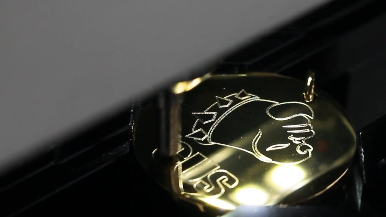 [MAGIC-E7] Round shape pet tag(metal), scribing