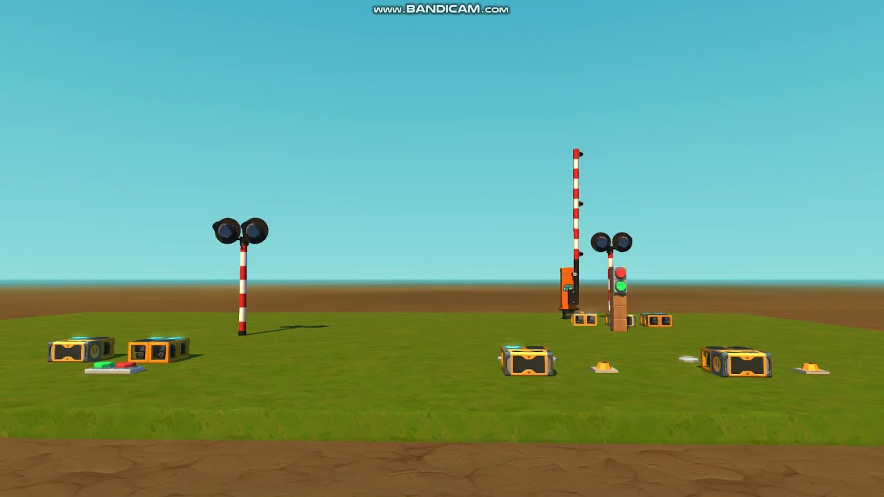 Jak zbudować przejazd kolejowy w Scrap Mechanic - PODSTAWY