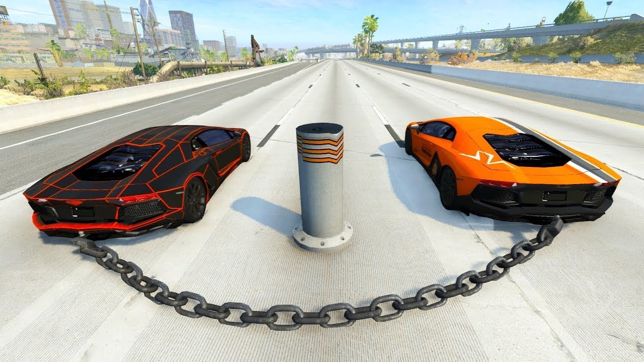 Самые РЕАЛИСТИЧНЫЕ Аварии BeamNG Drive Челлендж!