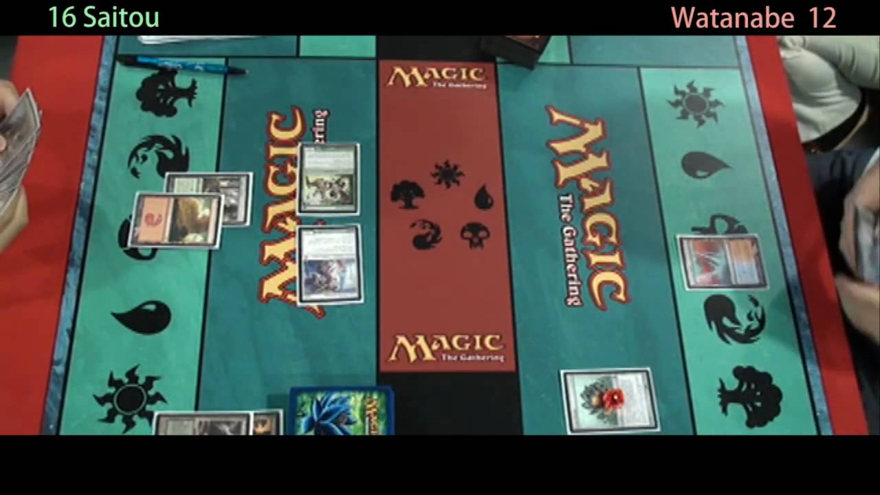 【MTG】GP Kobe 2009 Final Match Game3 Tomoharu Saitou vs. Yuuya Watanabe