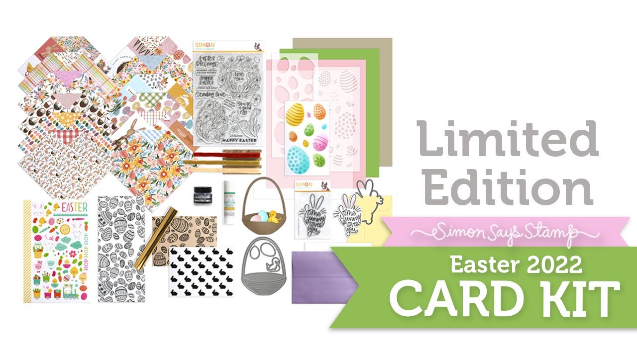 Card Kit Reveal and Inspiration: Limited Edition Easter Joy 2022 by Simon Says Stamp