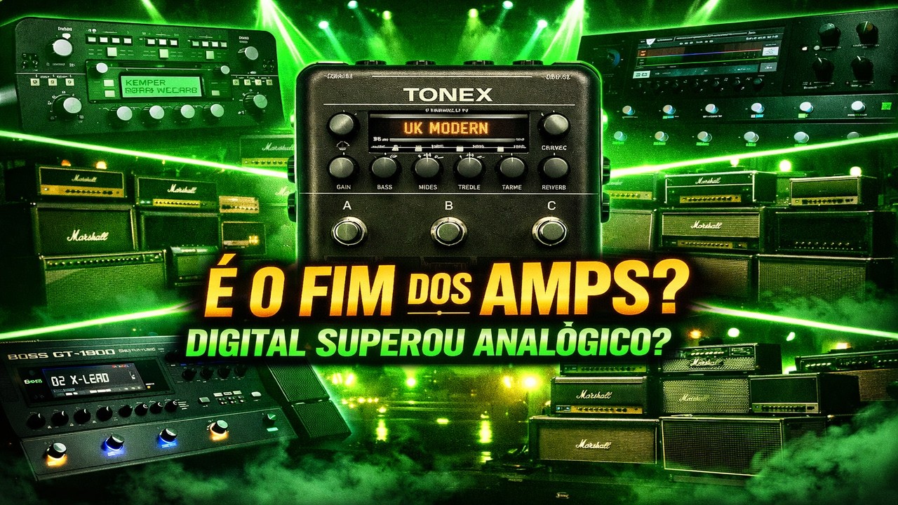 Dá pra tirar som profissional com amp digital?