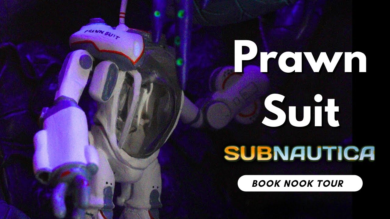 This DIY Subnautica Diorama GLOWS! (Mini Prawn Suit & Twisty Bridges)
