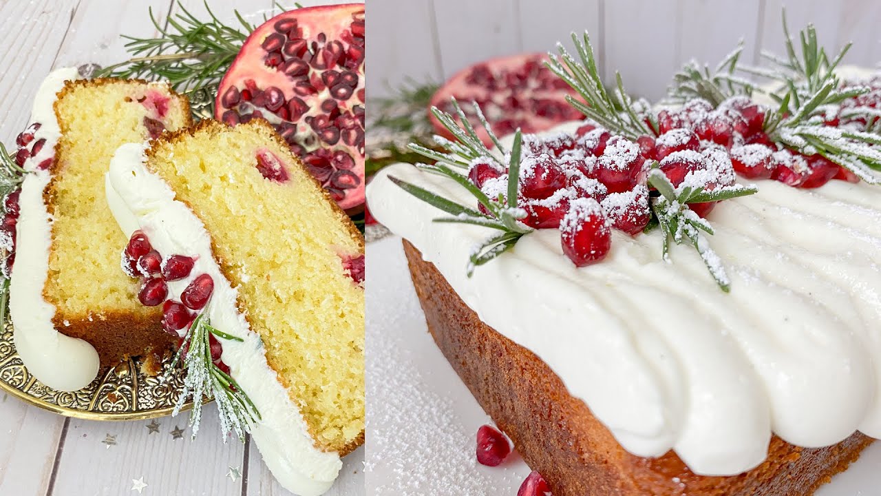 Cranberry Orange Loaf Cake |  크랜베리 오렌지 케이크 만들기