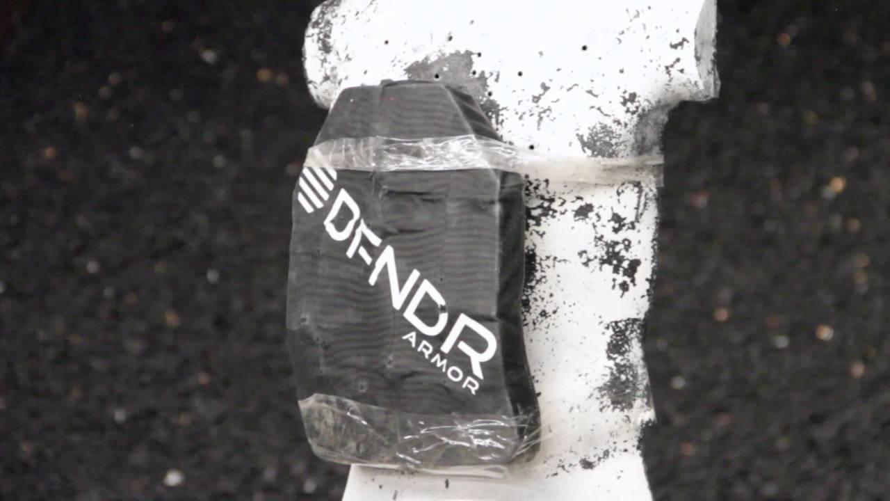 DFNDR Armor&trade; Lightweight Level III+ Rifle Plate Stops 21 Rounds | SWAT Tested