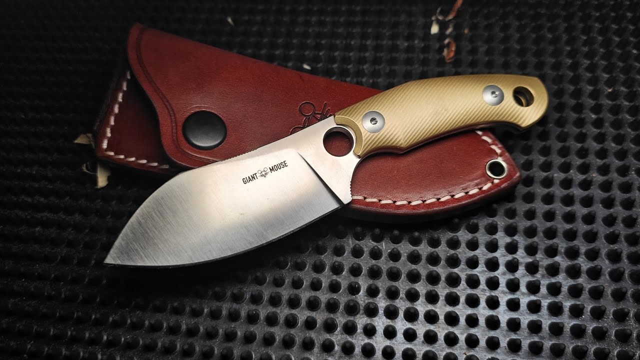 @blademagazine  2024 FIXED BLADE OF THE YEAR The ‎@GiantMouseKnives  GMF1 XL UNBOXING/REVIEW/TESTING