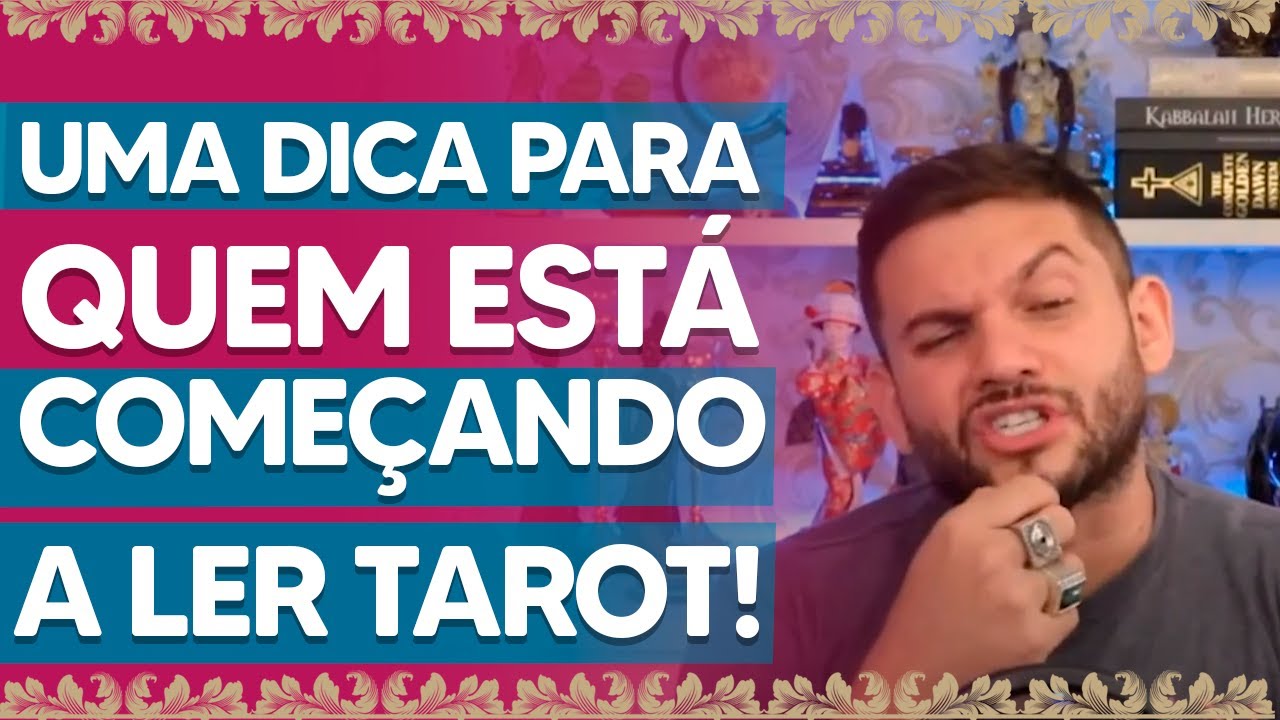 A TIP for those who are STARTING to read TAROT!