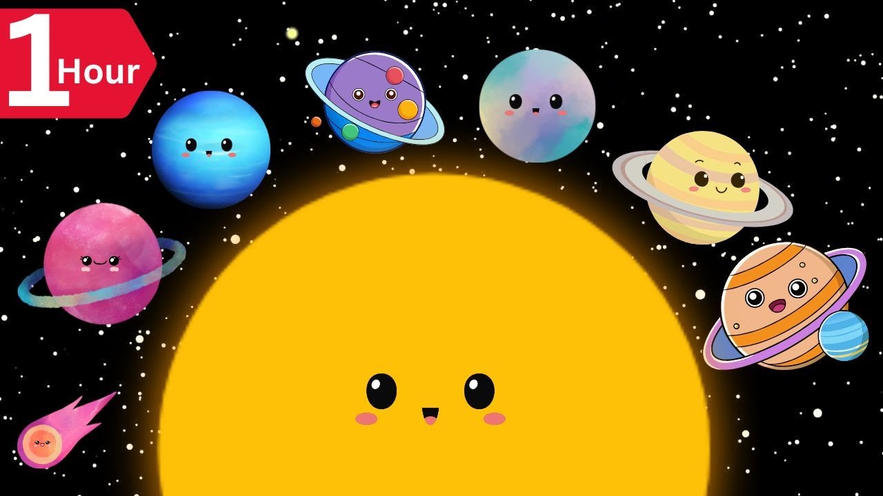 Baby Bear | Happy Planets  | Visual Tracking and Calming Music