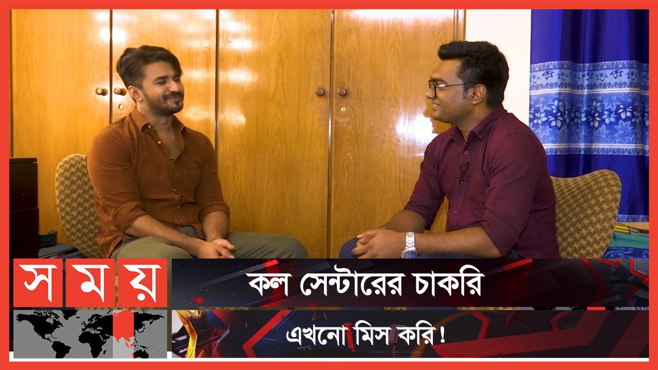 সম্ভব হলে শাবানা ম্যামের সাথে অভিনয় করবো- ফারহান | Musfiq Farhan |  Somoy TV