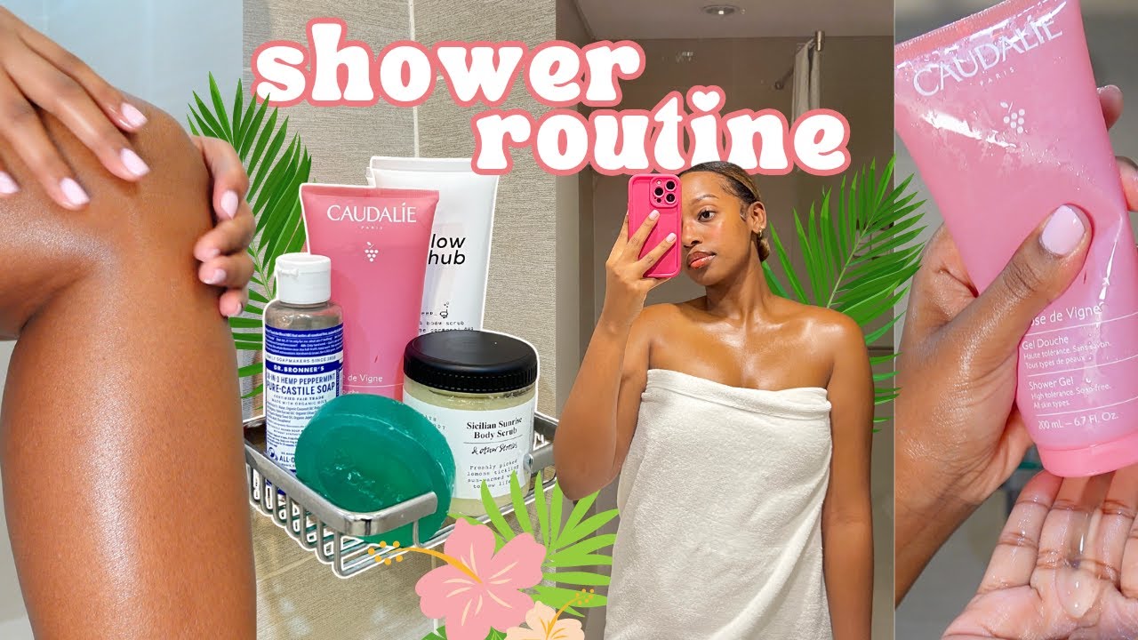 Тропический летний душ 🥭🌺 Сияющая кожа, лучший SPF, приятный запах на весь день | cheymuv