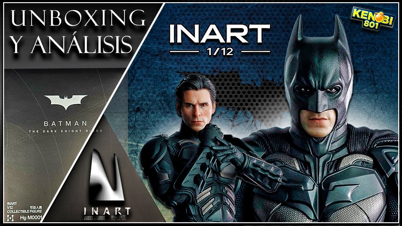 🦇 Batman (The Dark Knight Rises) - | INART 1/12 | - [Unboxing & Review]