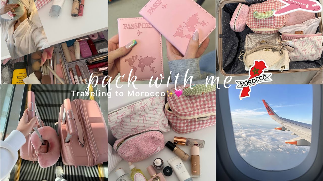 VLOG/Travel preparation✈️👜تجهيزات السفر معي🩷