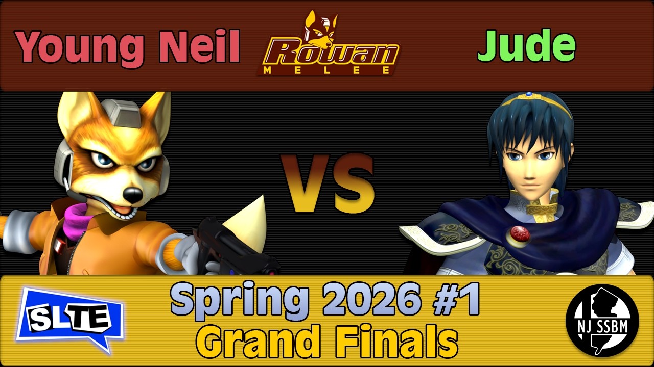 Rowan SSBM Spring 2026 #1: Young Neil (Fox) Vs. Jude (Marth) - Grand Finals