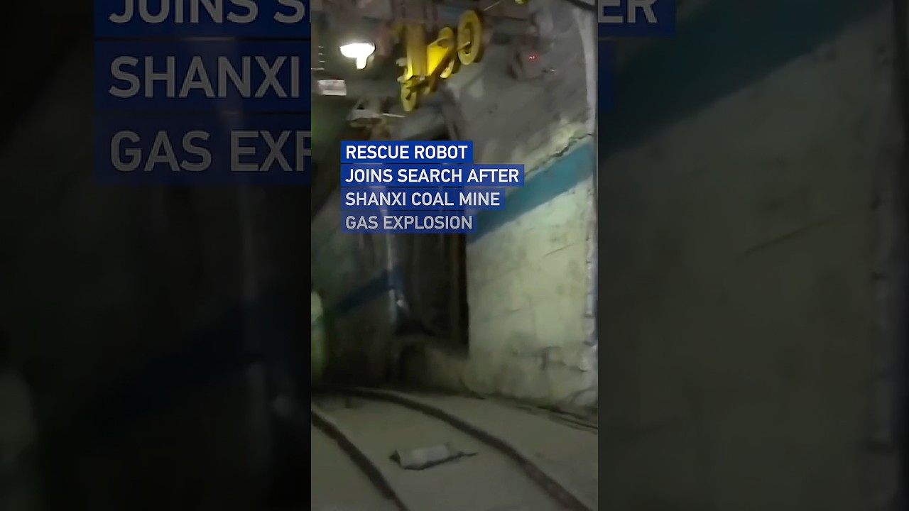 Rescue robot joins search after Shanxi coal mine gas explosion