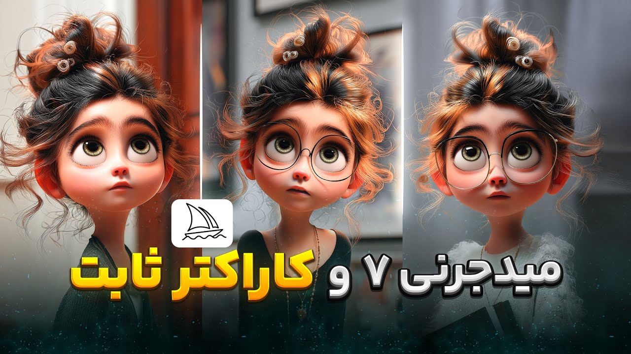 میدجرنی 7 اومد! چطور کاراکتر ثابت بسازیم؟