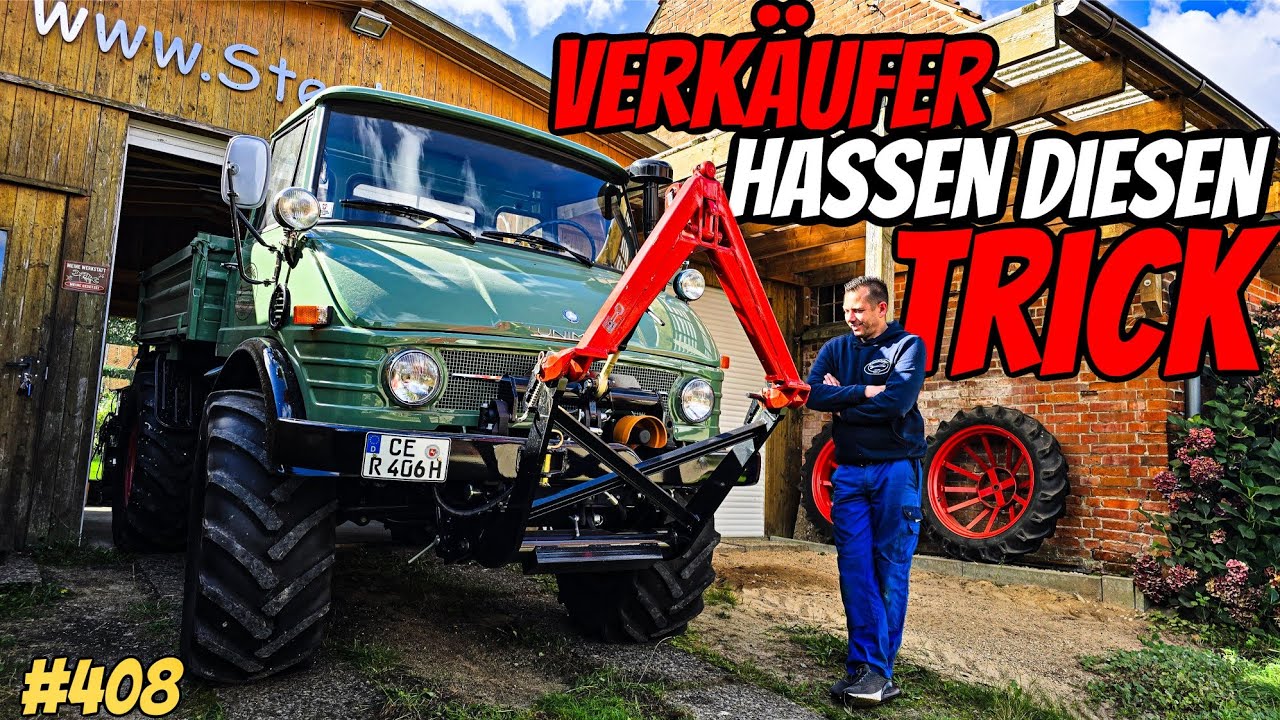 Verkäufer hassen diesen Trick | LOW BUDGET für Jedermann  | UNIMOG 406 / 421  | #408