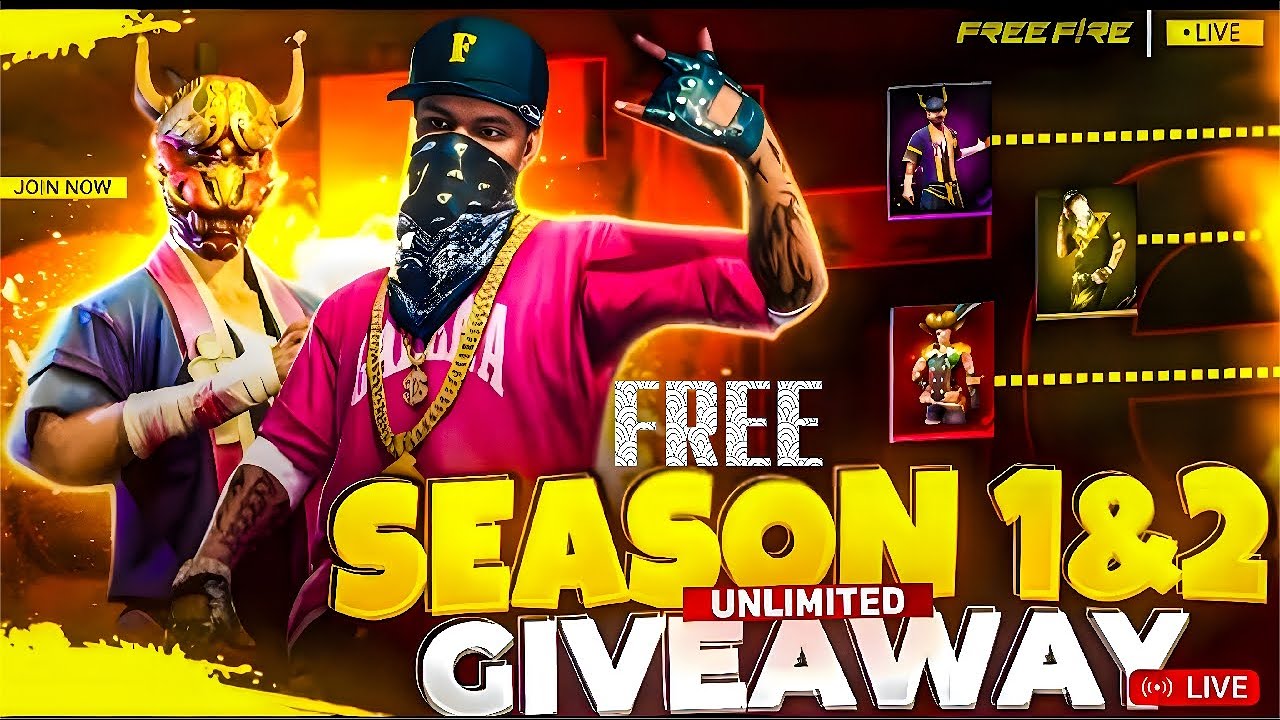 FREE FIRE FREE DIAMOND GIVEAWAY