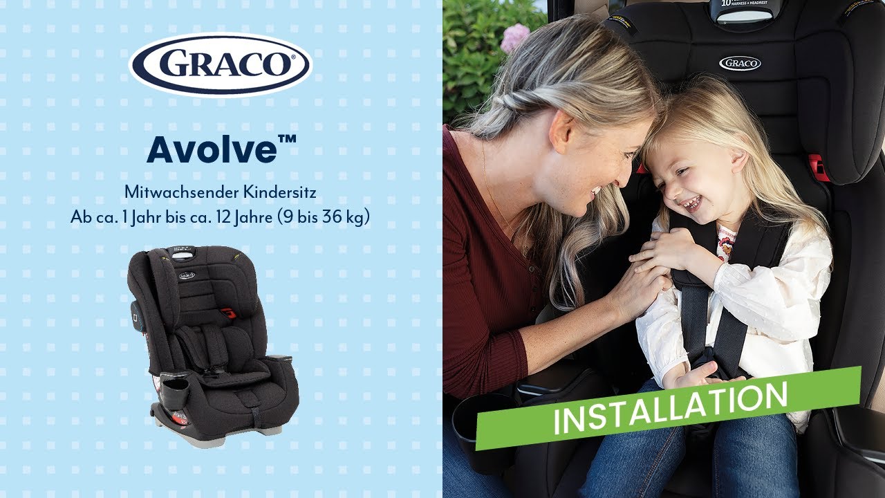 Anleitung | So installiert ihr den Graco Avolve&trade; Kindersitz
