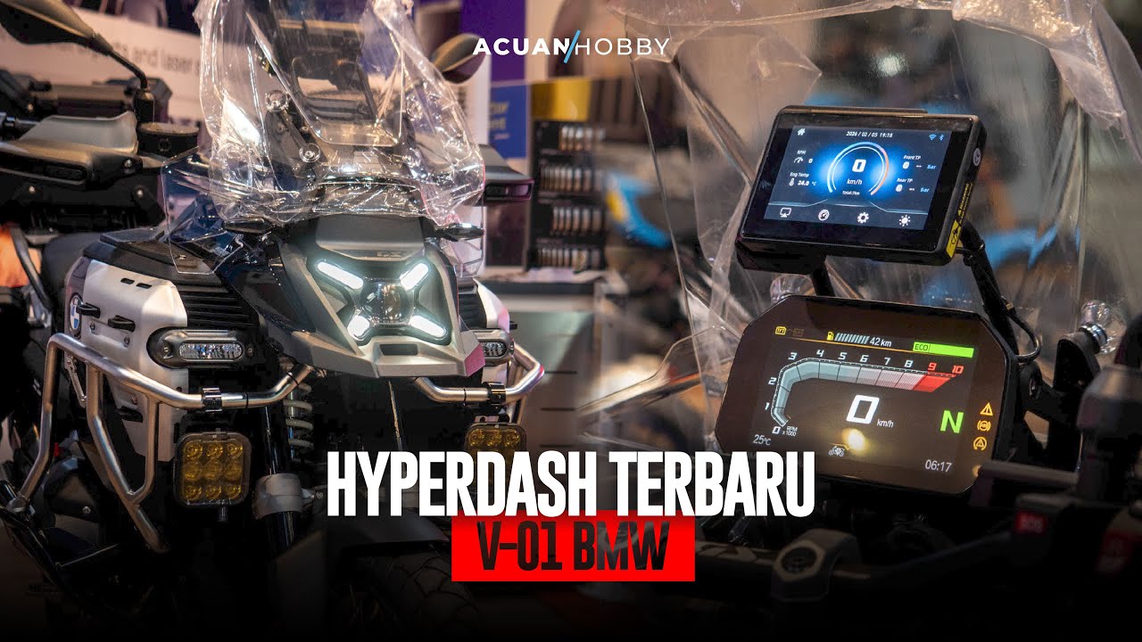 Definisi Motor Mewah Ketemu Teknologi Canggih, Smart Screen Terbaru 2026 Dari Hyperdash