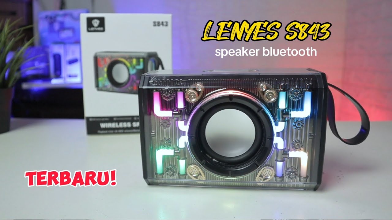 Speaker LENYES S843 speaker Bluetooth Terbaru dari LENYES | Unboxing