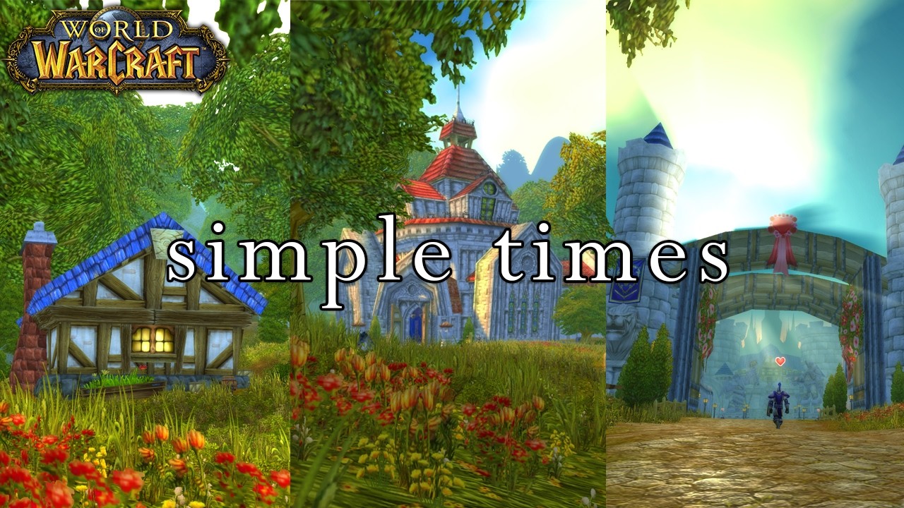 it's school break, you fell asleep playing WoW... (Classic Elwynn Forest Music & Ambience - 5 Hours)