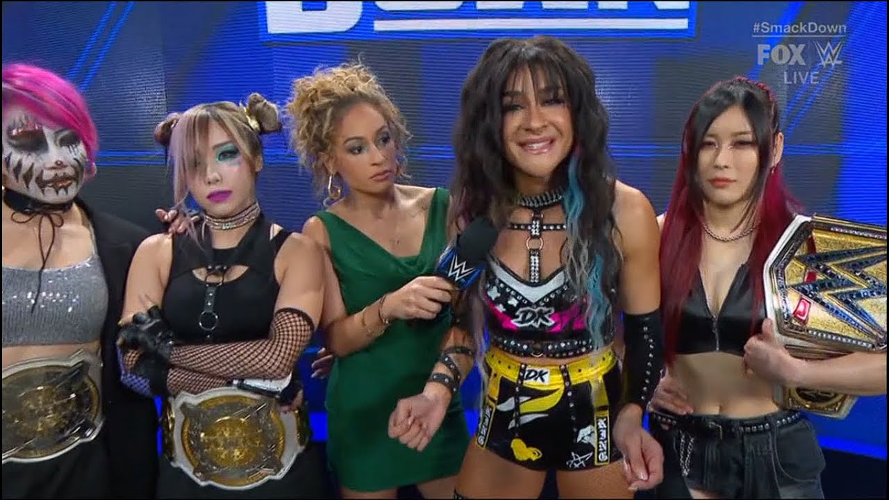 WWE Dakota Kai confronts Bayley 3/15/2024