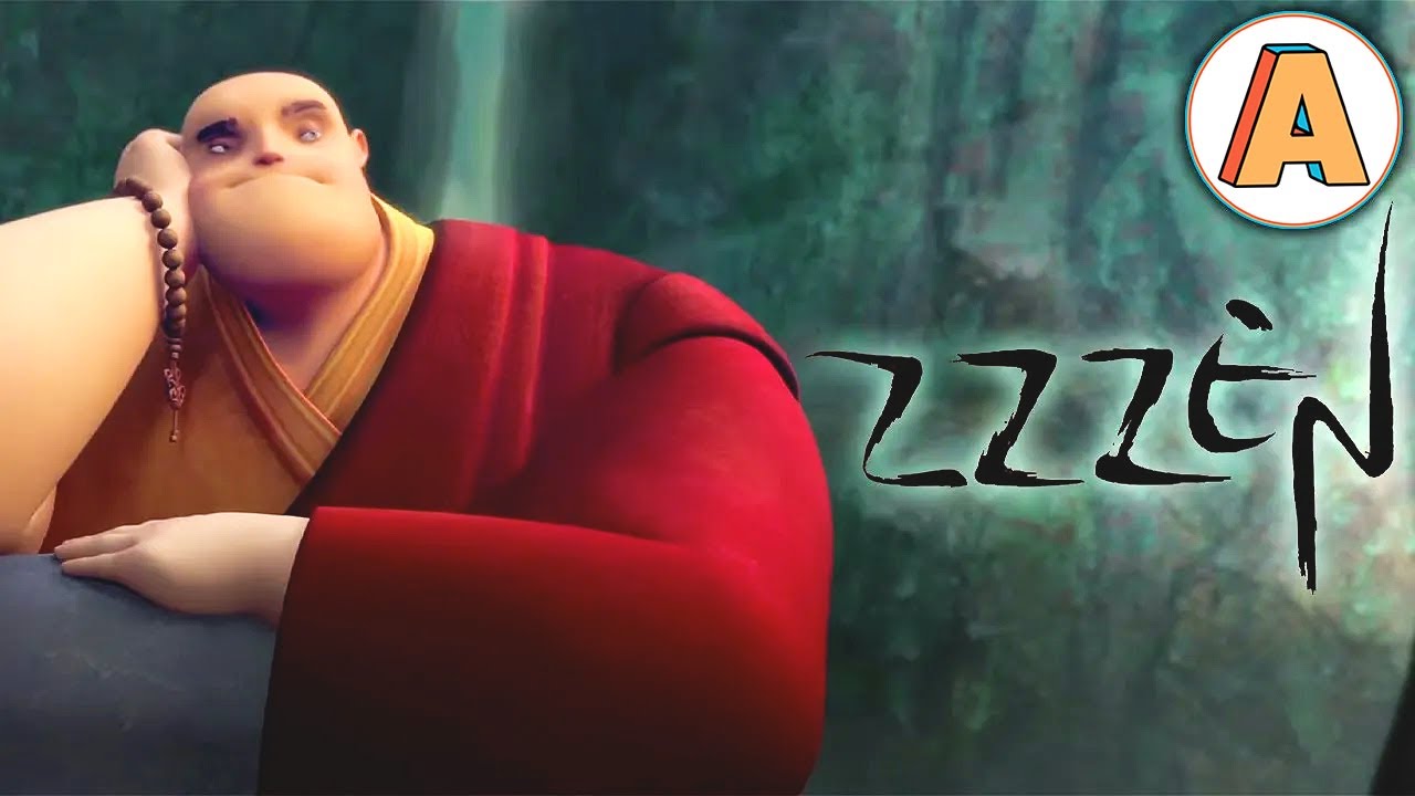 Monk is struggling to find inner peace | Zzzen - Funny CGI Animation