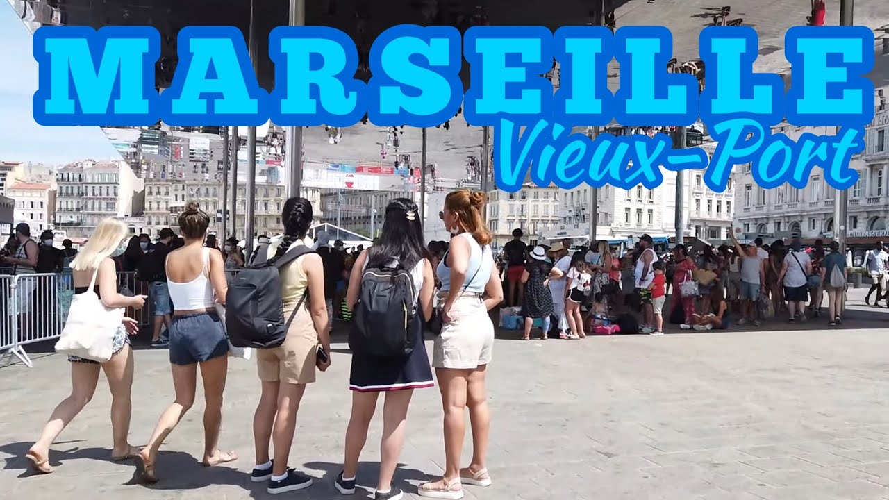 Marseille, France |🇫🇷| Walking in Vieux-Port Marseille