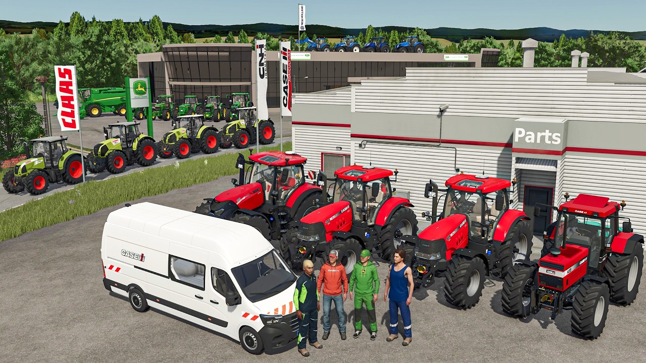 J'ai Comparé 4 Concessions pour équiper ma Ferme (John Deere, CLAAS, New Holland, Case) | FS25