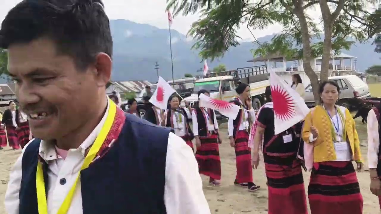 Indigenous day Really Siang District at Pangin town.