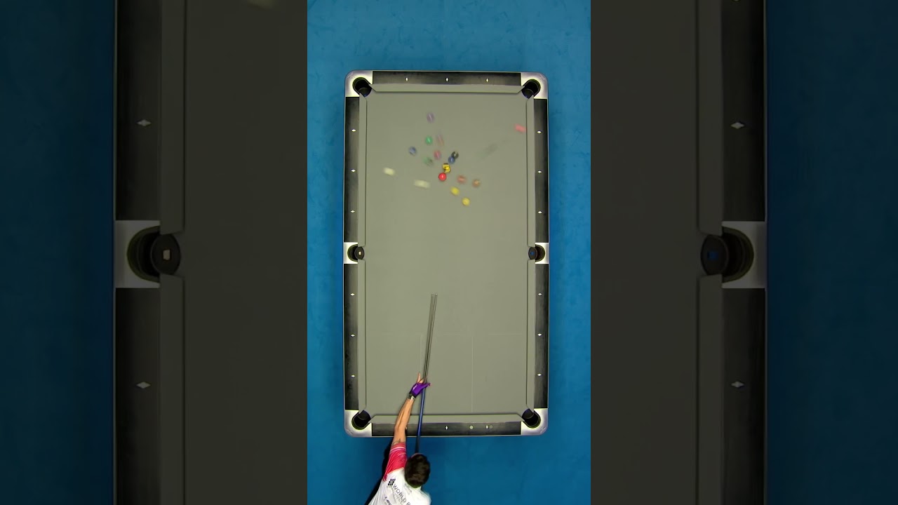 Three Golden Breaks in one! #matchroompool #pool #nineball #worldpoolmasters