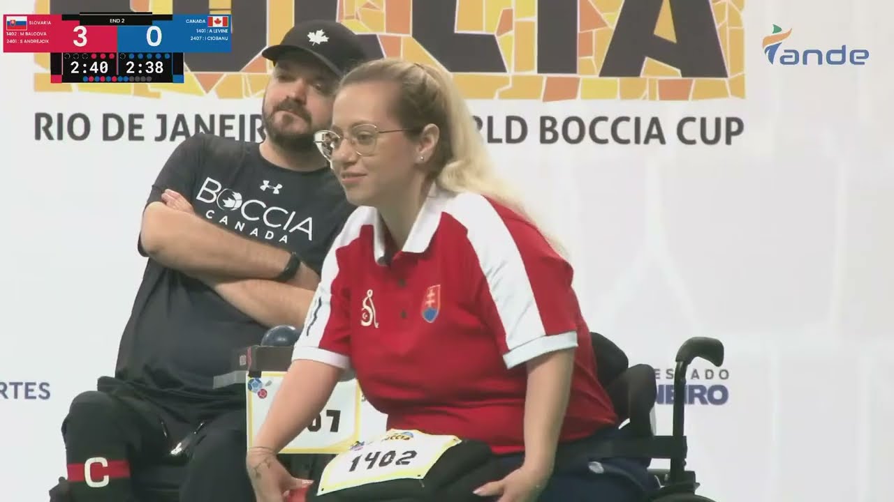 Rio de Janeiro World Boccia Cup 02.05.2022. - ½ Final - SLOVAKIA vs. CANADA (BC4)