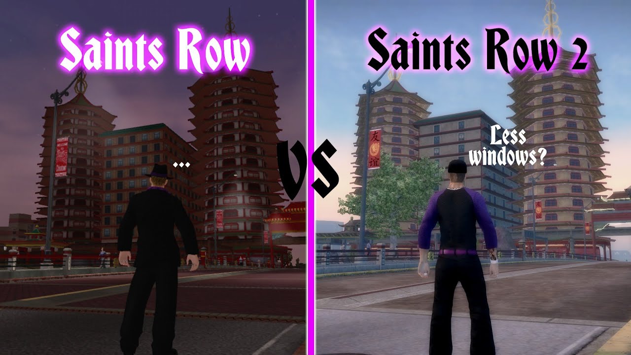 Saints row Vs Saints row 2 map part 3