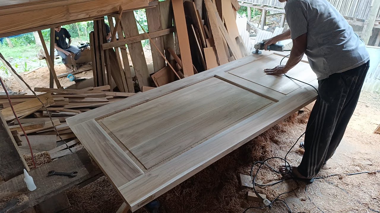 Teknik membuat pintu sederhana