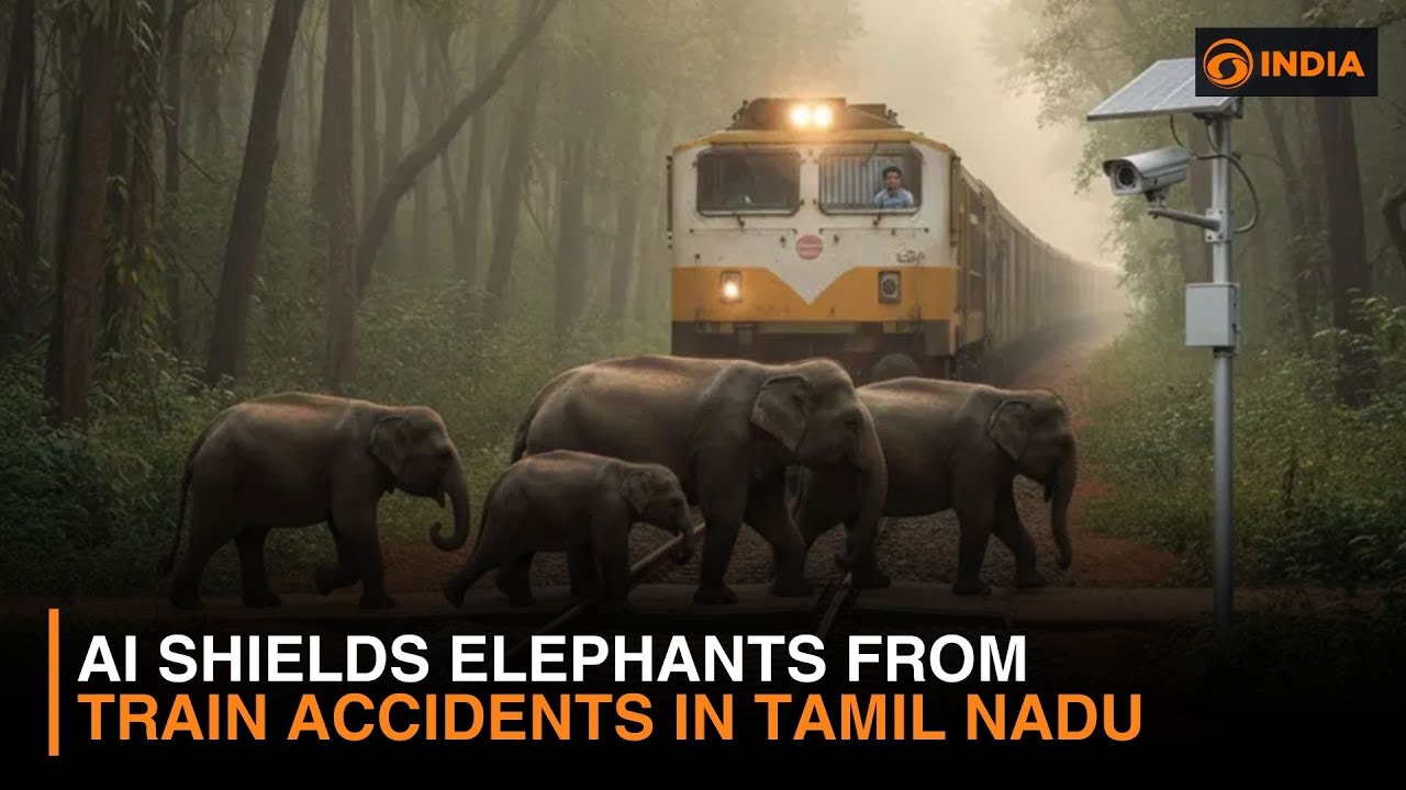 Tamil Nadu Uses AI to Protect Elephants and Prevent Train Collisions