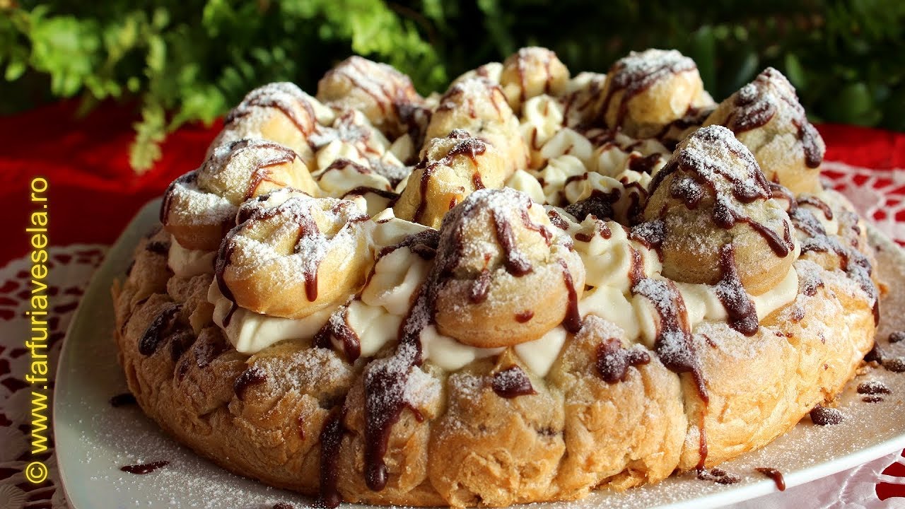 Tort Profiterol | Farfuria vesela