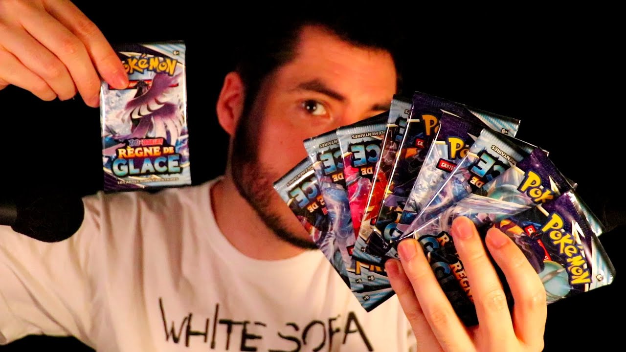 ASMR Pokemon 10 Boosters Regne de Glace