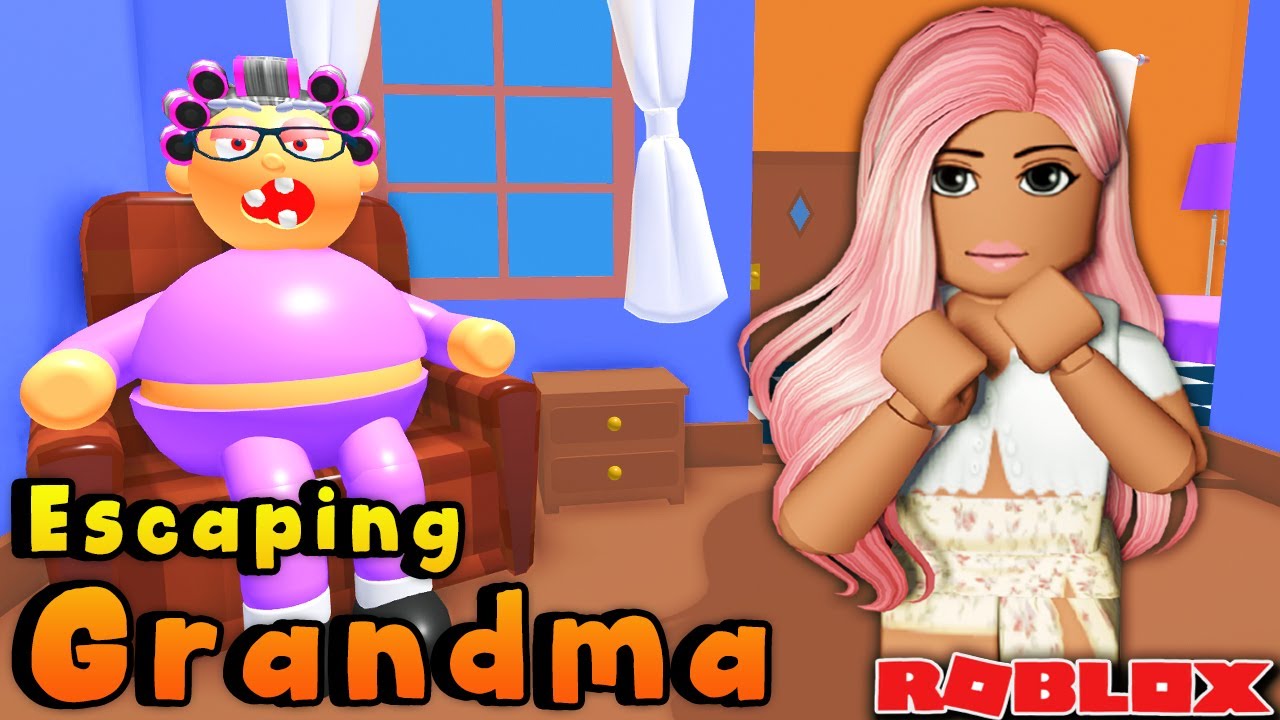 ESCAPING CRAZY GRANDMA'S HOUSE OBBY | Roblox