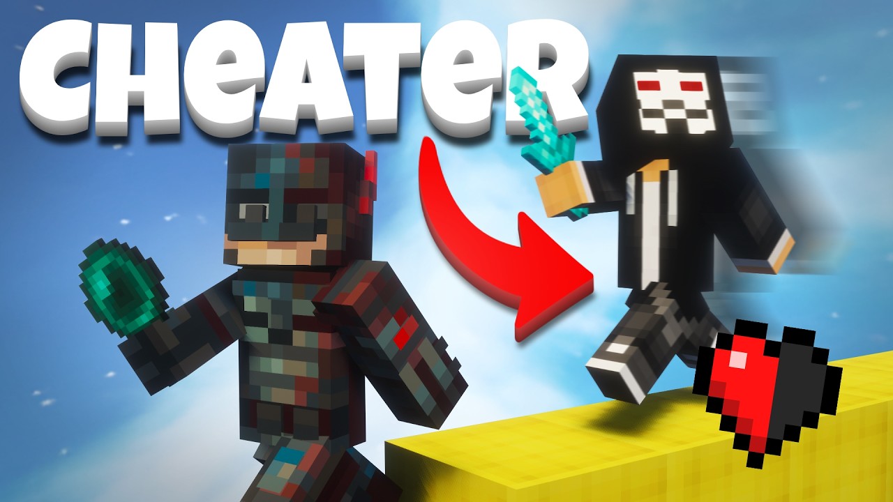 1v2 clutch vs TOXIC CHEATERS in Bedwars (ft. @Tony.Barham)
