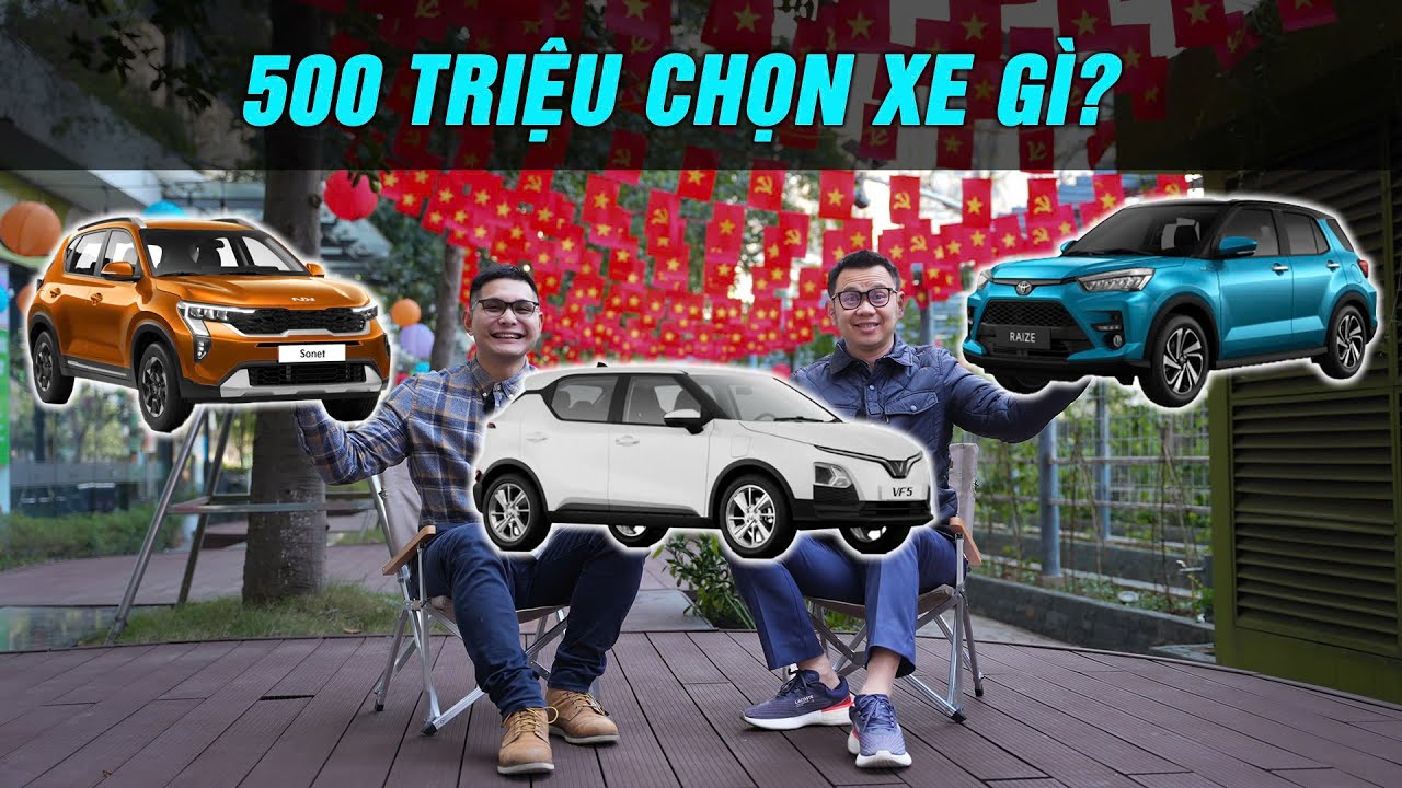 500 миллионов, выбирайте VinFast VF 5, Kia Sonet или Toyota Raize? |Autodaily.vn|