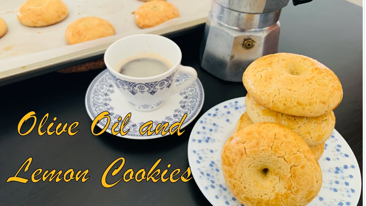 LEMON AND OLIVE OIL COOKIES