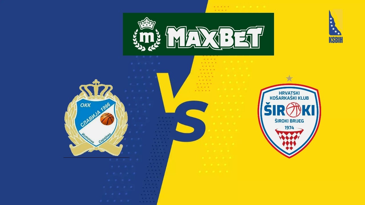 🔴 UŽIVO: OKK Slavija 1996 vs HKK &Scaron;iroki TT Kabeli | MAXBET LIGA KSBIH | Kolo 24 | 02.04.2026 | 18:30